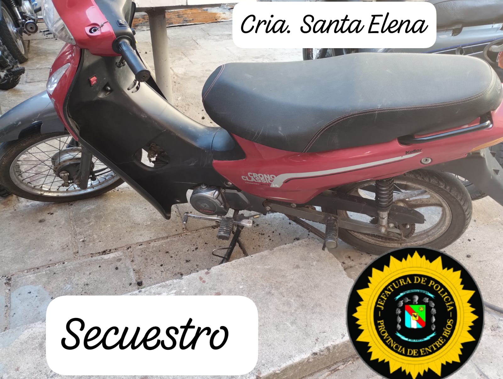 Un patrullaje rutinario terminó con dos aprehendidos por robo en Santa Elena